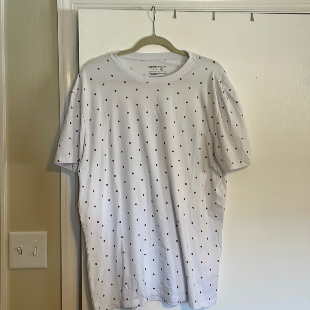 Paper Denim & Cloth Patterned T Shirt XL